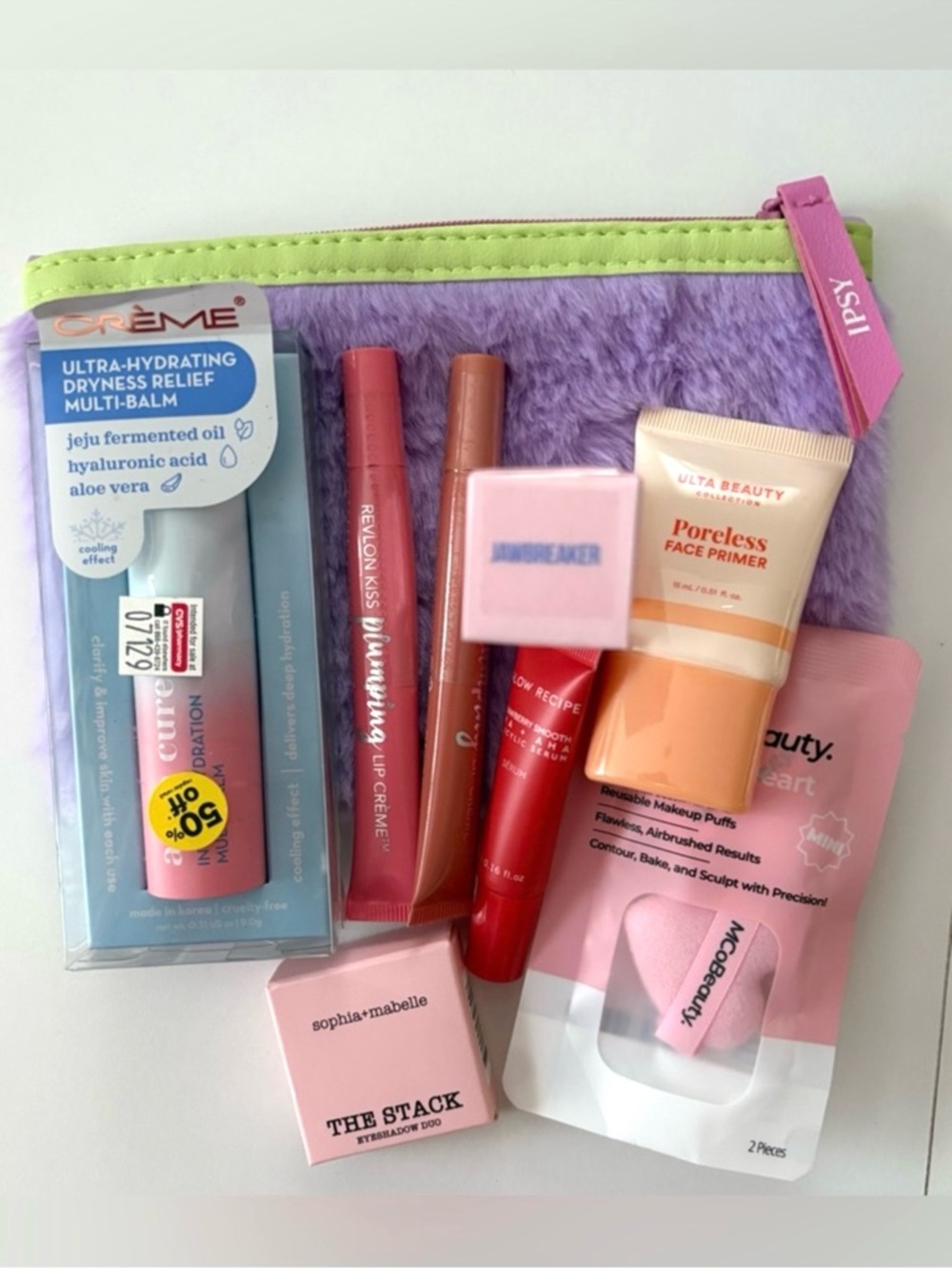 Jefree Star + Makeup Bundle + IPSY Makeup Bag, 9 items